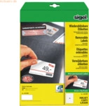 Sigel Etiketten Inkjet/Laser Kopier 35,6x16,9mm abl&ouml;sbar VE=2000 St&uuml;ck