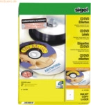 Sigel CD-/DVD-Etiketten Inkjet/Laser Kopier 117mm VE=50 St&uuml;ck (25 Blat