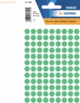 10 x HERMA Vielzweck-Etiketten 8mm gr&uuml;n VE=540 St&uuml;ck