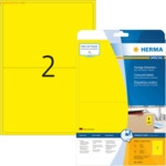 HERMA Etiketten gelb 199,6x143,5mm Special A4 VE=40 St&uuml;ck