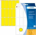 HERMA Vielzweck-Etiketten 20x50mm gelb VE=480 St&uuml;ck
