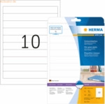 HERMA Ordneretiketten wei&szlig; f&uuml;r Ringbuch 192x25,4mm Special A4 VE=250 S