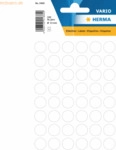 10 x HERMA Vielzweck-Etiketten 13mm wei&szlig; VE=240 St&uuml;ck