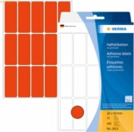 HERMA Vielzweck-Etiketten 20x50mm rot VE=480 St&uuml;ck