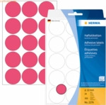HERMA Vielzweck-Etiketten 32mm leuchtrot VE=360 St&uuml;ck