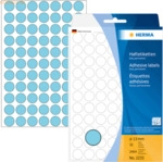 HERMA Vielzweck-Etiketten 13mm blau VE=2464 St&uuml;ck