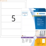 HERMA Einsteckr&uuml;ckenschilder 190x54mm Special A4 VE=125 St&uuml;ck