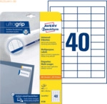 Avery Zweckform Universal-Etiketten ultragrip 48,5x25,4 mm VE=400 Etik