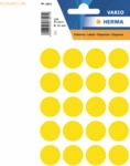 10 x HERMA Vielzweck-Etiketten 19mm gelb VE=100 St&uuml;ck