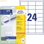 Avery Zweckform Universal-Etiketten ultragrip 64,6x33,8 mm VE=720 Etik