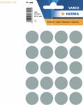 10 x HERMA Vielzweck-Etiketten 19mm grau VE=100 St&uuml;ck