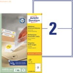 Avery Zweckform Universal-Etiketten 199,6x143,5 mm 100 Blatt/200 Etike