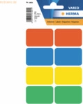 10 x HERMA Vielzweck-Etiketten 26x40mm farblich sortiert VE=40 St&uuml;ck