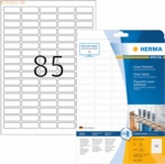 Herma Etiketten wei&szlig; 37x13mm Power extrem stark haftend A4 VE=2125 St&uuml;