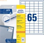 Avery Zweckform Universal-Etiketten ultragrip 38x21,2 mm VE=650 Etiket