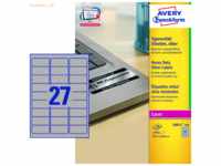 Avery Zweckform Typenschild-Etiketten 63,5x29,6mm elektronische Kompon