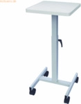 Maul Beamertisch Standard Tischplatte 38x38cm h&ouml;henverstellbar grau