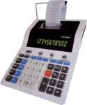 LEO Tischrechner 1230C II - druckend wei&szlig;.
