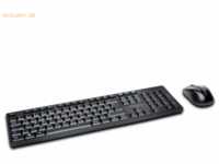 Kensington Desktop-Set Value kabellos Tastatur + Maus schwarz