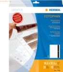 HERMA Negativh&uuml;llen 10x4 Negative klar VE=25 H&uuml;llen
