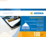HERMA Fotoecken Transparol extra gro&szlig; 2er-Streifen VE=100 St&uuml;ck