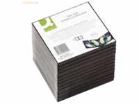 Connect CD-Hüllen Slim Case transparent/schwarz VE=25 Stück