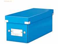 Leitz Ablagebox Click & Store CD blau