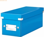 Leitz Ablagebox Click & Store CD blau