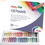 Pentel &Ouml;lpastellkreide VE= 36 Farben