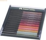 Faber Castell Tuschestift Pitt Artist Pen B Erde VE=12 St&uuml;ck Etui