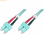 Assmann LWL Patchk.,SC/SC Multimode 50/125 &micro;, Duplex 1m, Klasse OM3