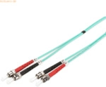 Assmann LWL Patchk.,ST/ST Multimode 50/125 &micro;, Duplex 1m, Klasse OM3