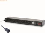 APC APC - RACK PDU, geschaltet, 1U, 16A, 208/230V, (8)C13 /