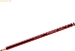 12 x Staedtler Bleistift tradition 4B schwarz-rot