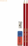 10 x Herlitz Bleistift Skizzo HB natur VE=4 St&uuml;ck