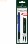 Faber Castell Druckbleistift Grip 1345 0,5mm + 12 Feinminen auf Bliste
