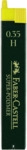 Faber Castell Feinminen Dose mit 12 Minen 0,35mm H