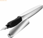 Pelikan F&uuml;llhalter Twist P457M M Silber inkl. Tintenpatrone