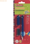 5 x Herlitz F&uuml;llhalter Tornado M-Feder farbig sortiert