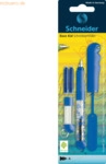 5 x Schneider F&uuml;llhalter Base Kid A sortiert Blisterkarte inkl. 2 Tint