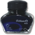 Pelikan Tinte 4001 30ml Glas brilliantschwarz