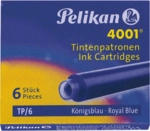 Pelikan Tintenpatrone 4001 k&ouml;nigsblau VE=6 St&uuml;ck