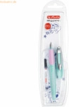 Herlitz Schulf&uuml;llhalter mypen M-Feder mint/lila