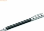 Faber Castell Drehkugelschreiber Ambition Edelharz Rhombus schwarz im