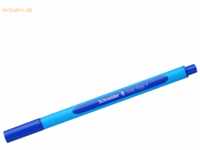 10 x Schneider Kugelschreiber Slider Edge F blau