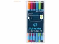 Schneider Kugelschreiber Slider Edge XB 6 Farben