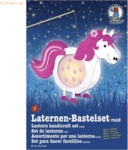 Ludwig B&auml;hr Laternen-Bastelset 3 'Einhorn'