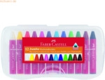 Faber Castell Wachsmalkreiden 12er Jumbo in Kunststoffbox