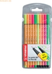 Stabilo Fineliner / Premium-Filzstift point 88 / Pen 68 Etui VE=10 st&uuml;