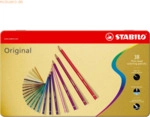 Stabilo D&uuml;nnkern-Buntstift Original Metalletui mit 38 Stiften